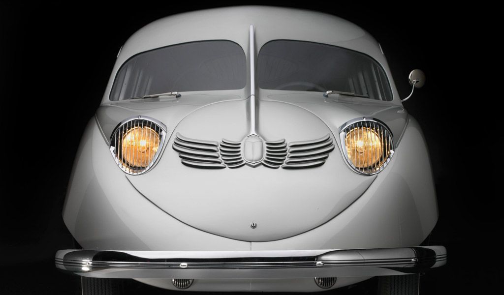 1936 Stout Scarab (front view), Collection of Larry Smith, Saginaw, MI
Image © Peter Harholdt
