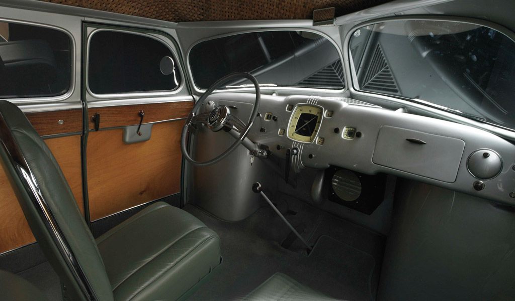 1936 Stout Scarab (interior detail), Collection of Larry Smith, Saginaw, MI
Image © Peter Harholdt