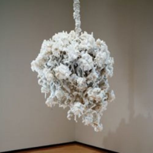 Petah Coyne (American, Born 1953), Atlanta Gal, 1996-1997, Melt resistant wax over candles, ribbon, and steel, Partially acquired with funds provided by the Cherry Hill Endowment and by the Estate of Mary Ella Eckman