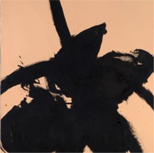 Robert Motherwell (American, 1915-1991), Samurai No. 12,, Acrylic on canvasboard, Partial gift of the Collectors Circle and the Dedalus Foundation, and partial funds from the Cherry Hill Endowment. Copyright 2000 Dedalus Foundation, Inc./Licensed by Vaga, NY 2000