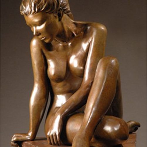 Betty Branch (American, born 1934), Isabel, circa 1985, Bronze, 26