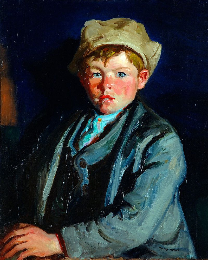 Robert Henri (American, 1865-1929), Jimmie O’Donnell, 1924, Oil on canvas, Taubman Museum of Art, Acquired with funds provided by the Horace G. Fralin Charitable Trust, 2001.002nt