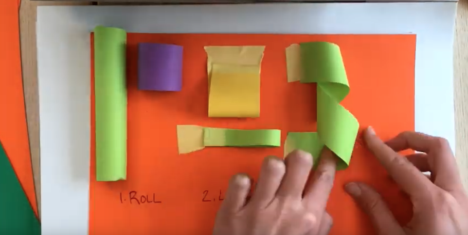 Rolled Paper Tutorial: Make a kooky sculpture out of rolled paper scraps.
