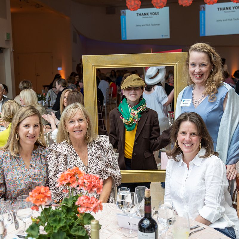 The Women’s Luncheon is an annual benefit celebrating women, art, and art education.