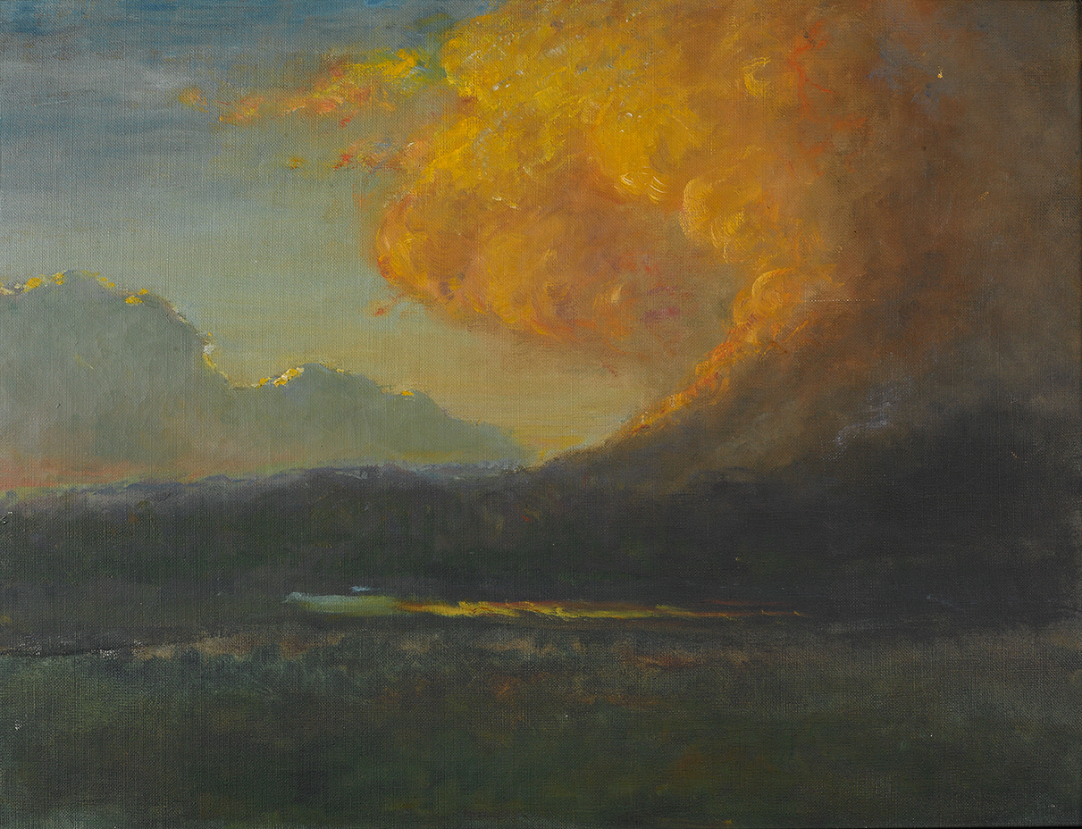 Louis Comfort Tiffany (American, 1848-1933), After the Storm, n.d., oil on canvas laid on board, 17 ½ x 23 ½ inches, Courtesy of the Nassau County Museum of Art