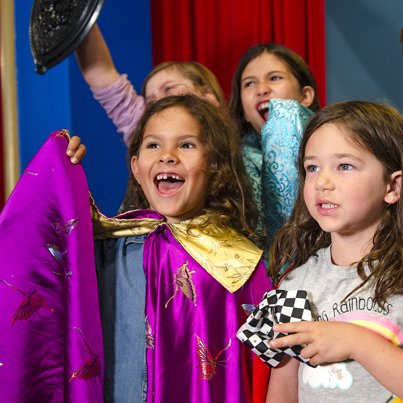 Explore our hands-on creativity gallery for children and families featuring 14 interactive art-making stations.